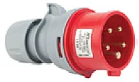 Mete Enerji 406160V 5X16A Düz Fiş Ip44 Faz Dönüştürücü Vidalı - 1