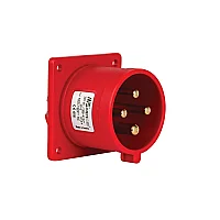 Mete Enerji 406217V 4X32A Makine Fiş Düz Ip44 Vidalı - 1