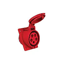 Mete Enerji 406521 5X32A Makine Priz Eğik Ip44 - 1