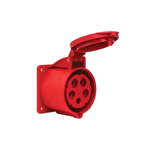 Mete Enerji 406522V 5X32A Makine Priz Düz Ip44 Vidalı - 1