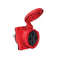 Mete Enerji 406529 4X63A Makine Priz Eğik Ip44 - 1