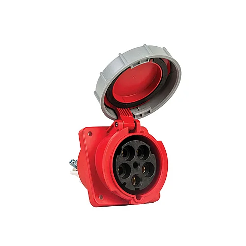 Mete Enerji 406539 5X125A Makine Priz Eğik Ip67 - 1