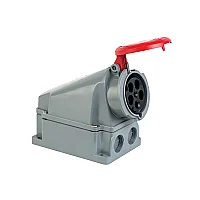 Mete Enerji 406623 5X63A Duvar Priz Eğik Gövdeli Ip44 - 1