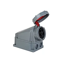 Mete Enerji 406624 5X63A Duvar Priz Eğik Gövdeli Ip67 - 1