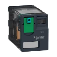 Schneider Electric RXM4AB1BD Minyatür Takılabilir Röle - Zelio Rxm - 4 K/A - 24 V Dc - 6 A - 1