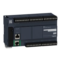 Modicon M221 PLC Kompakt Tip Ethernetli 100-240 V AC 24 / 16 R 2 x 0-10V / - 1 x RS485 - 1
