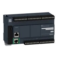 Schneider Electric TM221CE40T Modicon M221 PLC Kompakt Tip Ethernetli 24 V DC 24 / 16 T 2 x 0-10V / - 1 x RS485 - 1