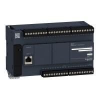Modicon M221 PLC Kompakt Tip Ethernetsiz 24 V DC 24 / 16 T 2 x 0-10V / - 1 x RS485 - 1