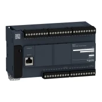 Schneider Electric TM221C40T Modicon M221 PLC Kompakt Tip Ethernetsiz 24 V DC 24 / 16 T 2 x 0-10V / - 1 x RS485 - 1