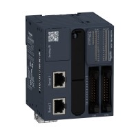 Modicon M221 PLC Modüler Tip Ethernetsiz 24 V DC 16 / 16 T 2 x 0-10V / - 2 x RS485 - 1