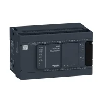 Schneider Electric TM241C24T Modicon M241 PLC Kompakt Tip Ethernetsiz 24 V DC 14 / 10 T - 2 x RS485 - 1
