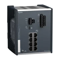 Schneider Electric MCSESP083F23G0T Modicon Poe (Ethernet Üzerinden Güç) Yönetilen Switch - 8 Gigabit Port - Extended Temperature - 1
