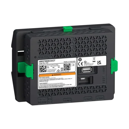 Schneider Electric HMISTM6BOXIOT Modüler HMI BOX IOT, Linux 1x COM, 2 x USB, 2 x Ethernet 512MB HMI Ağ Geçidi Kutusu - 1