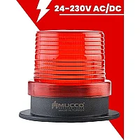 Mucco SNT-112-4 Buzzer'sız Maxi Volt Sinyal Fenceli - Kırmızı - 1