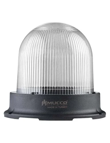 Mucco SNT-1225-B-5 85-260V AC/DC 125 Serisi Power Led Tepe Lambası Beyaz - 1