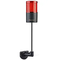 Mucco SNT-7012-F1-5-L-20U 12-24V AC/DC Flaşörlü Buzzer'sız Tek Katmanlı Duvar Işıkları 20cm - Kırmızı - 1