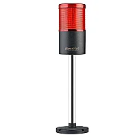 Mucco SNT-7012-FB1-5-20U 12-24V AC/DC Flaşörlü Buzzer'sız Tek Katmanlı 20cm Yüzey Yığın Işıkları - Kırmızı - 1