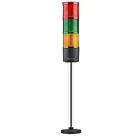 Mucco SNT-7013-CB3-30U 12-24V AC/DC Flaşörlü Buzzer'sız Üç Katmanlı Yüzey Yığın Işıkları 30cm - 1