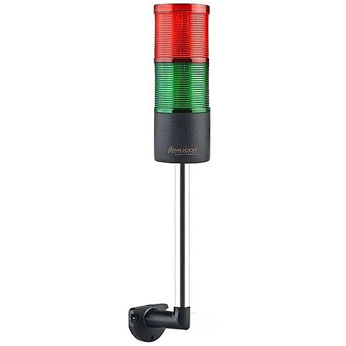 Mucco SNT-7013-DB2-L-20U 12-24V AC/DC Flaşörlü Buzzer'sız İki Katmanlı Duvar Yığınlı Işıklar 20cm - 1