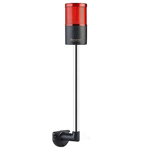 Mucco SNT-7013-F1-1-L-30U 12-24V AC/DC Flaşörlü Buzzer'sız Tek Katmanlı Duvar Işıkları 30cm - Kırmızı - 1