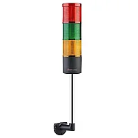Mucco SNT-7022-CB3-L-20U 12-24V AC/DC Flaşörlü Buzzer'sız Üç Katmanlı 20cm Duvar Işıkları - 1