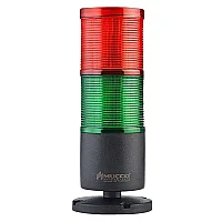 Mucco SNT-7022-DB2 40-250V AC/DC Döner Işık Buzzer'lı İki Katmanlı Yüzey Yığın Lambaları Uzatmasız - 1