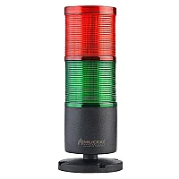 Mucco SNT-7024-F2 24V DC Flaşörlü Buzzer'sız İki Katmanlı Yüzey Yığın Lambaları Uzatmasız - 1
