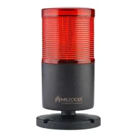 Mucco SNT-7024-SB1-1 24V/DC Kırmızı Tabana Montaj Işıklı Kolon - 1