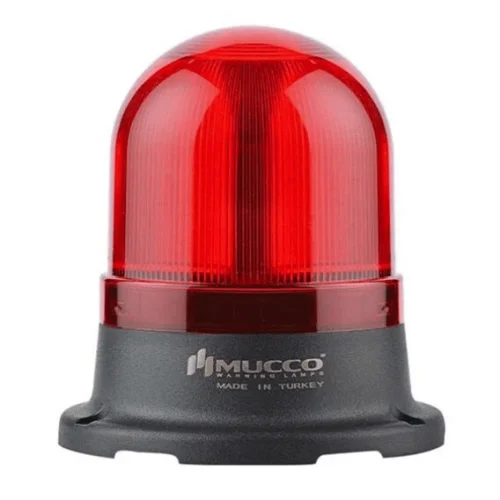 Mucco SNT-725-S-1 40-260V AC/DC 70 Serisi Sabit Tepe Lambası Kırmızı - 1