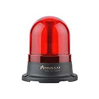Mucco SNT-725-S-5 40-250V AC/DC Flaşörlü Buzzer'lı 70 Serisi Sinyal Fenceri - Kırmızı - 1