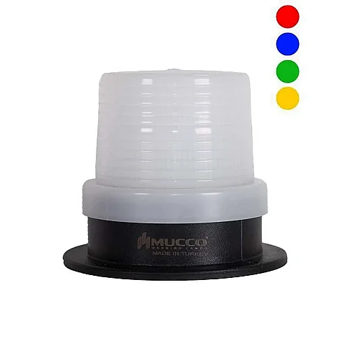 Mucco SNT-915-B-RGB 12-24V DC Buzzer'sız 90 Serisi Çok Renkli Rgb Uyarı Tışığı - 1