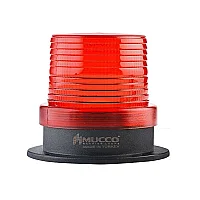 Mucco SNT-925-B-2 12-24V AC/DC Buzzer'sız 90 Serisi Sinyal Fenceli - Kırmızı - 1