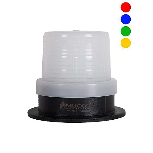 Mucco SNT-925-RGB 12-24V DC Buzzer'sız 90 Serisi Çok Renkli Rgb Uyarı Tışığı - 1