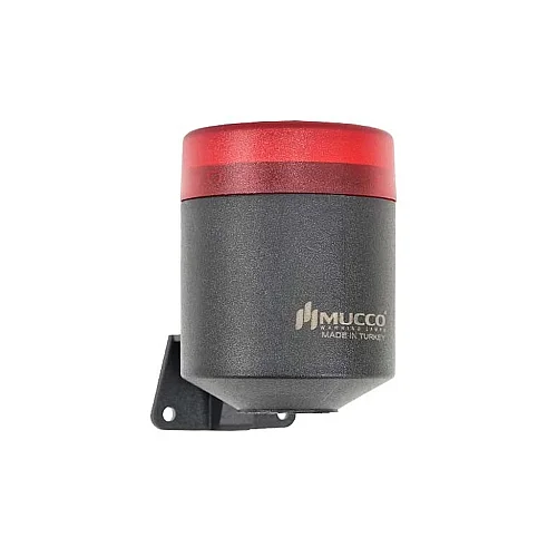 Mucco SNT-MK711-3 12-24V AC/DC 16 Tonluk Mini Led Uyarı Kornaları - Kırmızı - 1