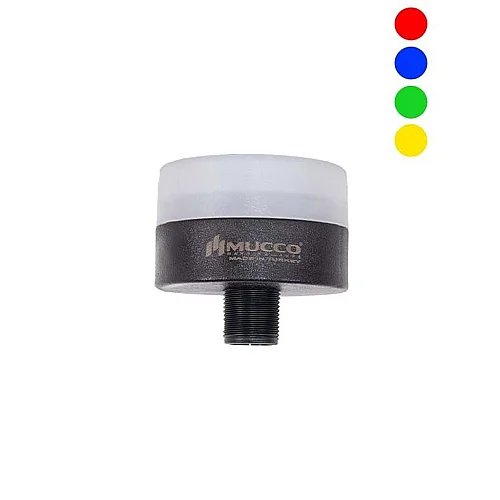 Mucco SNT-MS74-RGB Buzzer'sız Mini Nut Bağlı Çok Renkli Rgb Uyarı Tışığı - 1