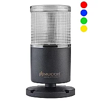 Mucco SNT-T72-RGB-L 40-250V AC/DC Buzzer'sız Duvar Tipi Çok Renkli Rgb Yığın Işığı - 1