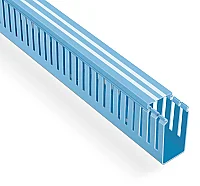 Mutlusan 001 005 025040 20 13 25X40 Kablo Kanalı Delikli Mavi 2M - 1