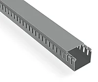 Mutlusan 001 005 060040 20 17 60X40 Kablo Kanalı Delikli Gri 2M - 2