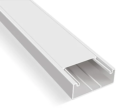 Mutlusan 001 014 100037 20 00 100X37 Kablo KanalıEko İçten Kapaklı(Kutulu) - 1