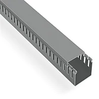 Mutlusan 001 016 100040 20 17 Kablo Kanalı Kapağı 40 Lık Gri (Promex) - 1