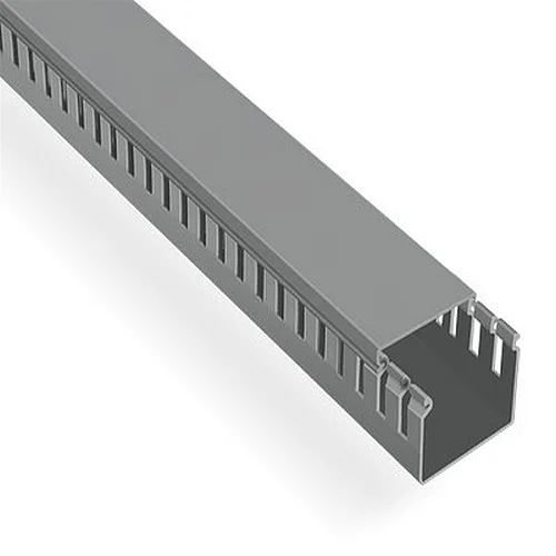 Mutlusan 001 016 100040 20 17 Kablo Kanalı Kapağı 40 Lık Gri (Promex) - 1