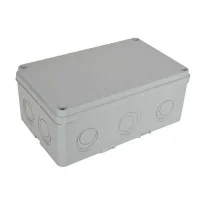 Mutlusan 001 046 071118 00 17 Termoplastik Buat 110X180X77 10 Çıkışlı Gri - 1