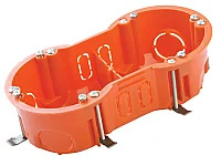 Mutlusan 001 046 121102 00 12 Alçıpan Kasa 2'li Turuncu Alev Yaymayan - 1