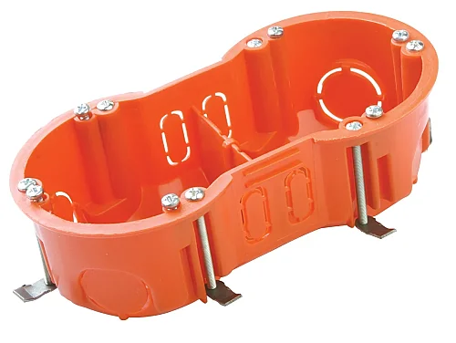 Mutlusan 001 046 121102 00 12 Alçıpan Kasa 2'li Turuncu Alev Yaymayan - 1