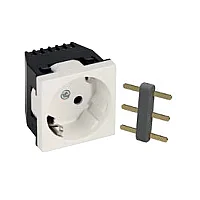 Mutlusan 001 052 200003 00 00 45X45 Priz Birleştirme Aparatı Yandan - 1