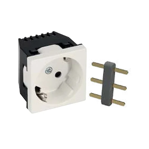 Mutlusan 001 052 200003 00 00 45X45 Priz Birleştirme Aparatı Yandan - 1