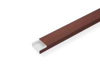 Mutlusan 001 155 016016 20 05 16X16 Kablo Kanalı Yapışkan Bantlı (Maun) Sidem - 1