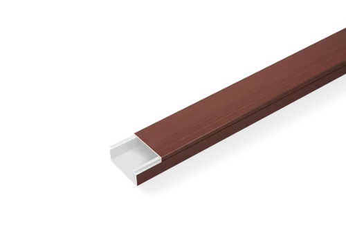 Mutlusan 001 155 016016 20 05 16X16 Kablo Kanalı Yapışkan Bantlı (Maun) Sidem - 1