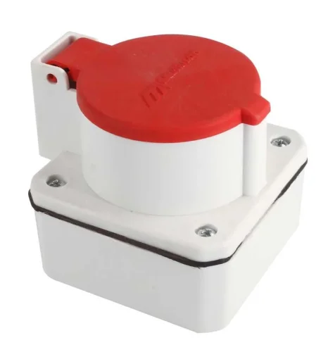 Mutlusan 010 083 400073 Mut-73 3X32 Trifaze Duvar Prizi Plastik - 1