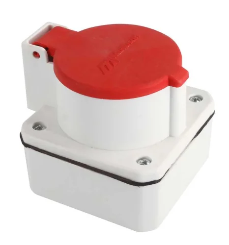 Mutlusan 010 083 400319 Mut-31/9 3X25 Trifaze Duvar Prizi Plastik - 1